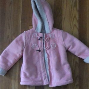 Toddlers fleece coat